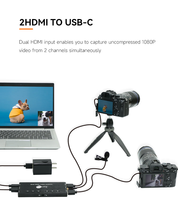 DavWing Dual HDMI Video Capture